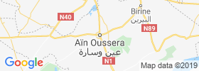 Ain Oussera map